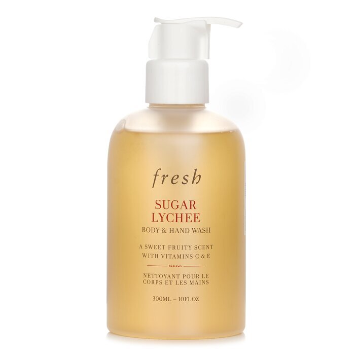 esh Sugar Lychee Gel douche pour le corps et les mains 300ml/10oz