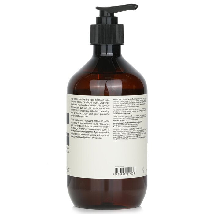 Aesop Nettoyant Corps Feuille de Géranium 500ml/17.99oz