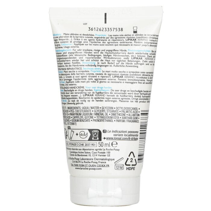 La Roche Posay Lipikar Xerand Hand Repair Cream (Severely Dry Skin) 50ml