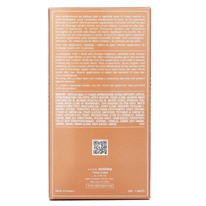 Sisley Self Tanning Hydrating Body Skin Care 150ml