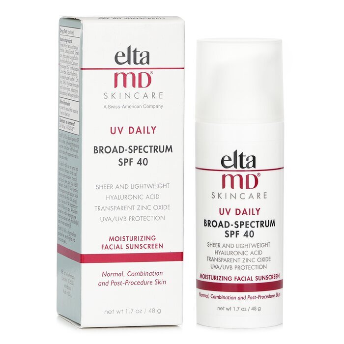 EltaMD UV Daily Moisturizing Facial Sunscreen SPF 40 -(Packaging Random Pick) 48g