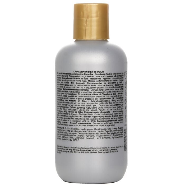 CHI Keratin Silk Infusion (Complexe reconstructeur à la kératine et à la soie) 177ml/6oz