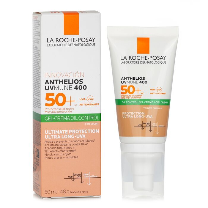 La Roche Posay Anthelios UVMUNE 400 SPF50+ Oil Control Gel Creme Tinted 50ml