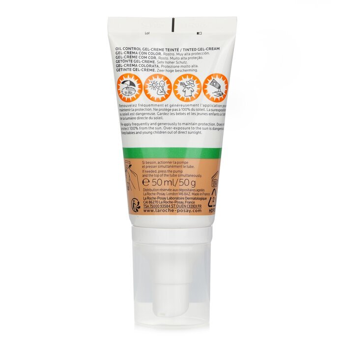 La Roche Posay Anthelios UVMUNE 400 SPF50+ Oil Control Gel Creme Tinted 50ml
