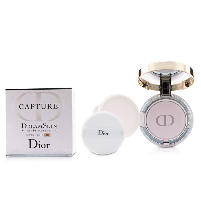 Christian Dior Capture Dreamskin Moist & Perfect Cushion SPF 50 With Extra Refill - 030 (Medium Beige 2x15g