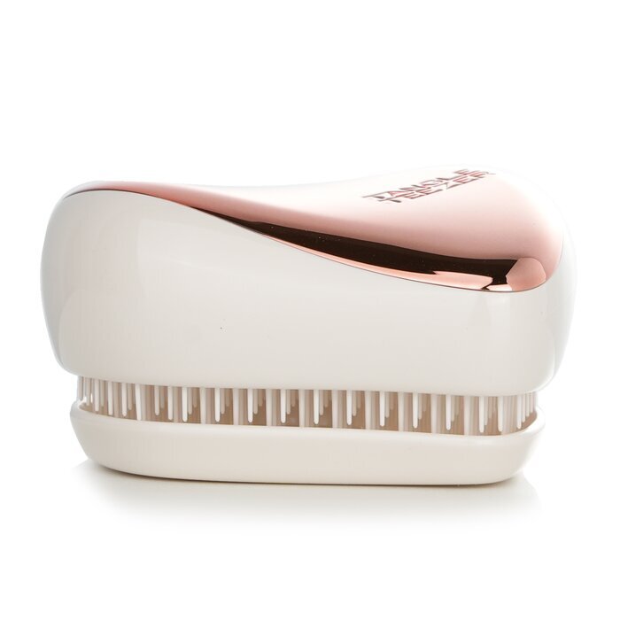 Tangle Teezer Compact Styler On-The-Go Detangling Hair Brush - Ivory Rose Gold 1pc