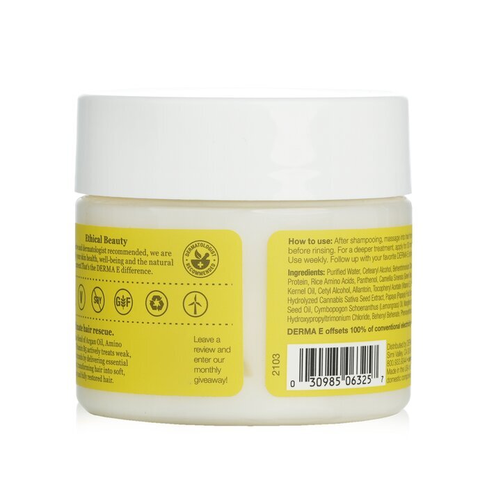 Derma E Recover & Repair Deep Conditioning Treatment Mask 142g