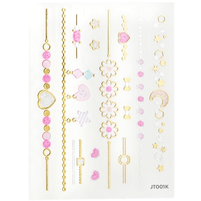 April Korea Princess Jewel Body Sticker - JT001K 1pc
