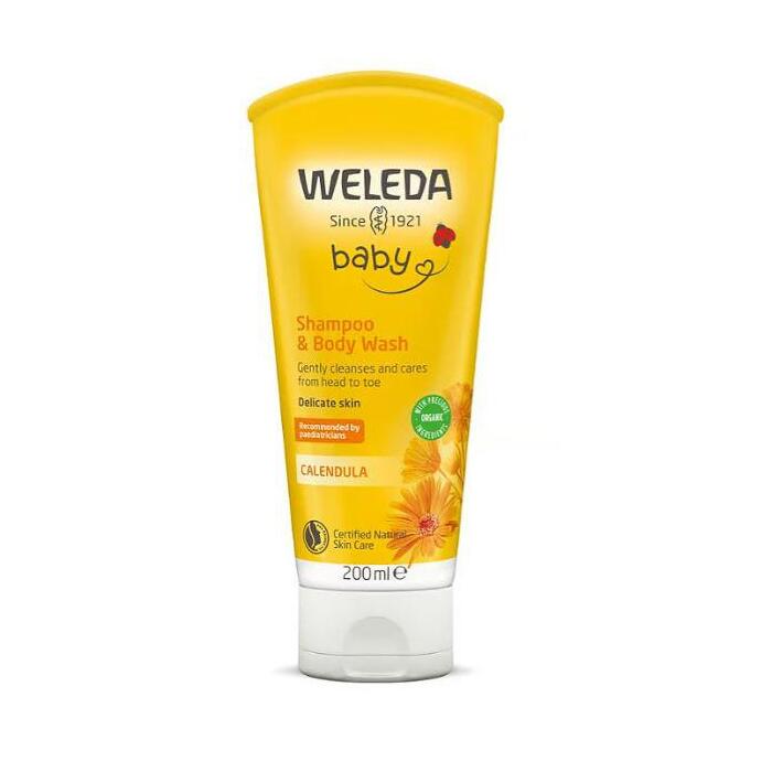 Weleda Baby Shampoo & Body Wash Calendula 200ml