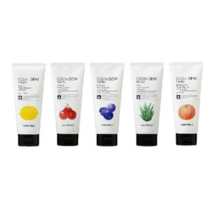Clean Dew Foam Cleanser (5 Types) 180ml - Red Grapefruit - New Version