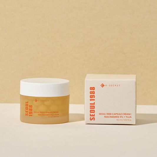 SEOUL 1988 Capsule Cream : Niacinamide 5% + Yuja - 50ml