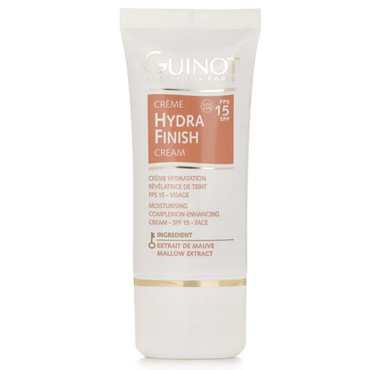 Guinot Creme Hydra Finish Face Moisturiser Complexion Enhancer SPF15 30ml