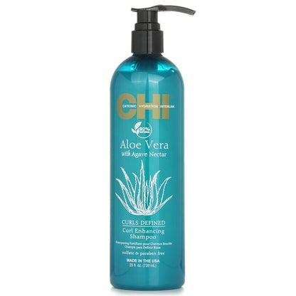 CHI Aloe Vera with Agave Nectar Curls Defined Curl Enhancing Shampoo 739ml
