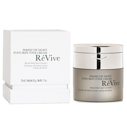 ReVive Perfectif Night Even Skin Tone Cream - Retinol Dark Spot Corrector 50g