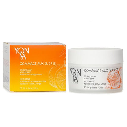 Yonka Gommage Aux Sucres Nourishing Scrub with Sugar - Mandarin (Exp. Date 31 July 2026) 200ml
