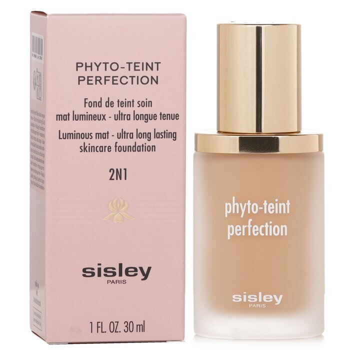 Sisley Phyto Teint Perfection Luminous Mat-Ultra Long Lasting Skincare Foundation -  2N1 Sand 30ml