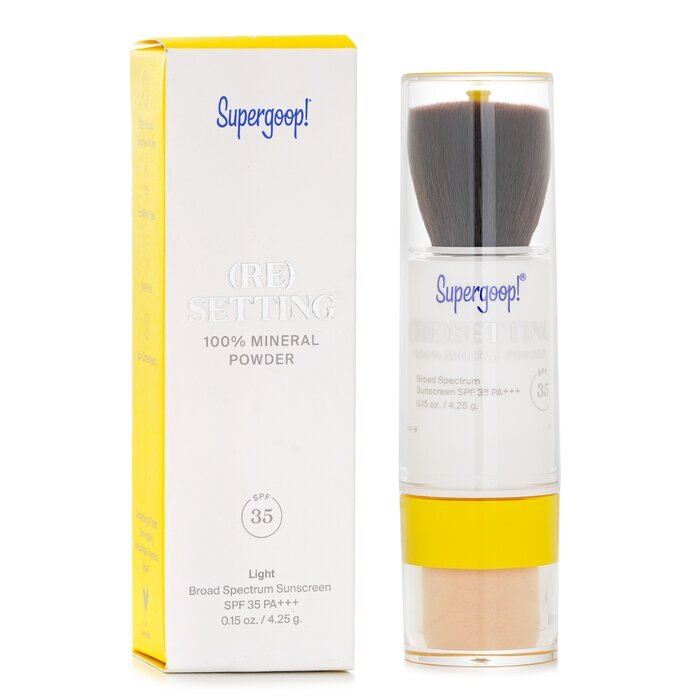 Supergoop (Re)setting Mineral Powder SPF 35 -  Light 4.25g