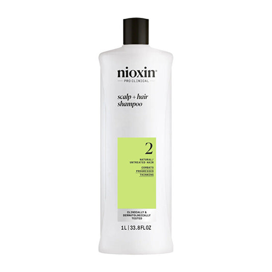 Nioxin System 2 - Shampoo - Natural Hair With Advanced Weakening 1000ml
