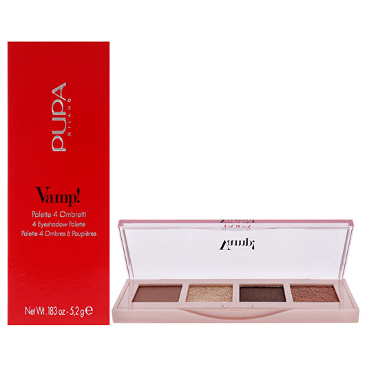 Pupa Vamp! Palette 4 Ombres #02 Gold Bronze 5.2g