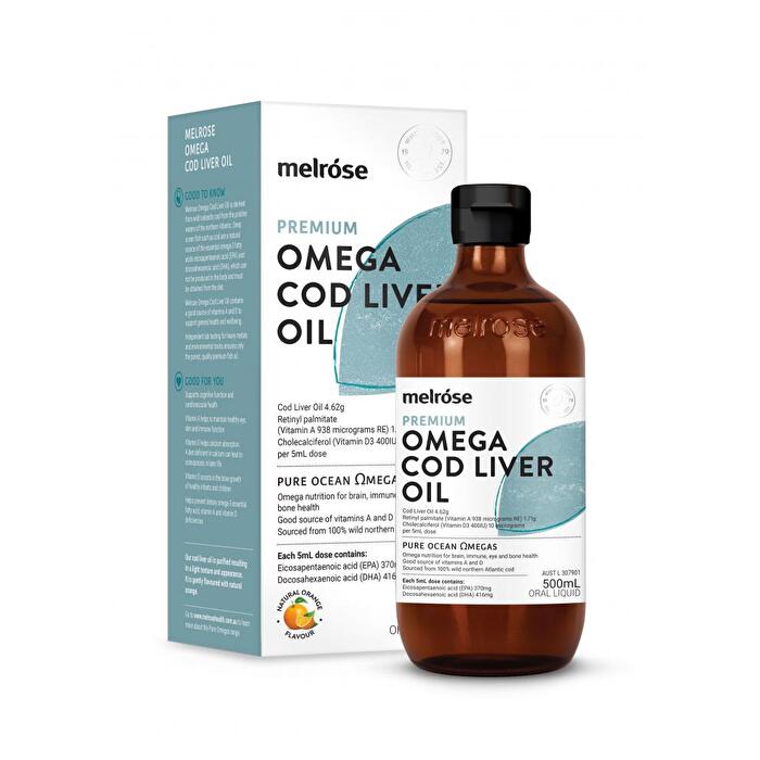 Melrose Cod Liver Oil (health & Vision) 500ml