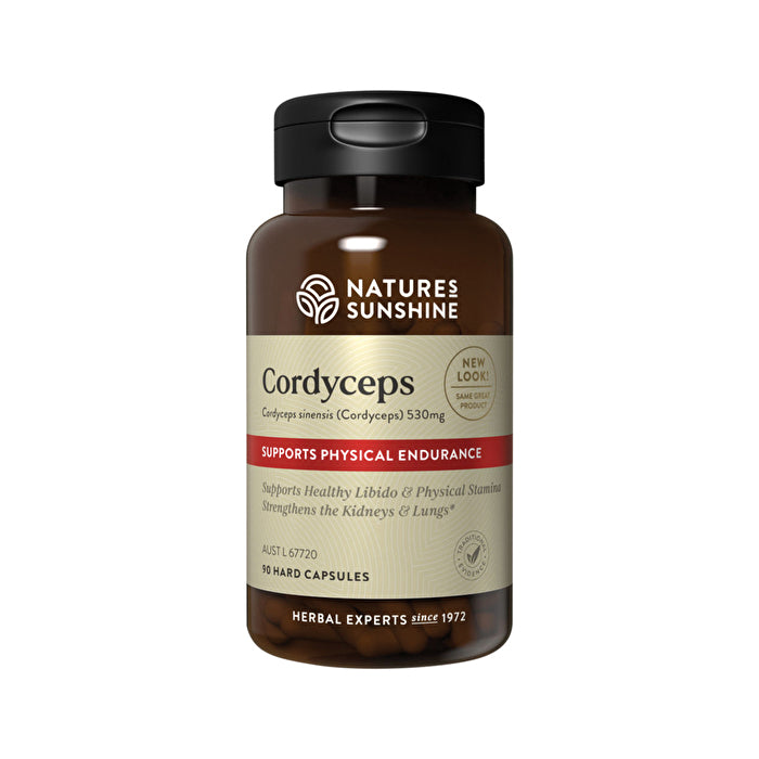 Natures Sunshine Cordyceps 530mg 90c