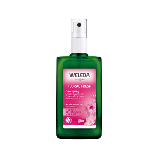 Weleda Organic Deo Spray Floral Fresh (wild Rose) 100ml